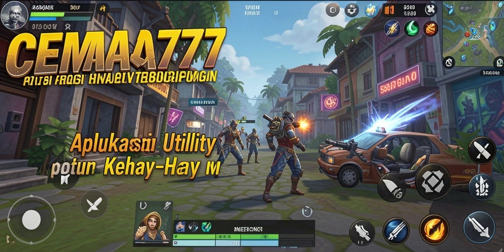 Screenshot utama CEMARA777 menampilkan fitur pengingat dan manajemen tugas.