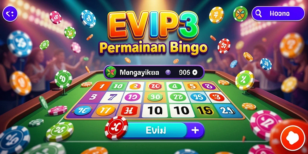 Tampilan dan keseruan gameplay Bingo EVIP3 yang menawan.
