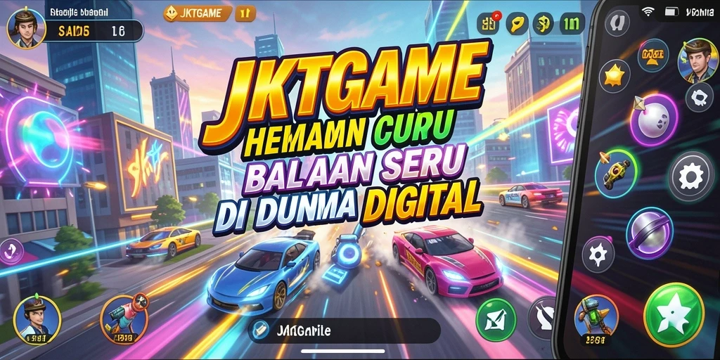 Screenshot gameplay <strong>JKTGAME</strong> menampilkan adu balap yang mendebarkan dan grafis yang luar biasa.