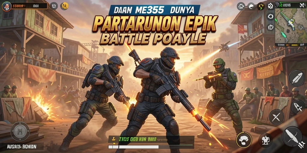 Gameplay seru dan intens di arena pertarungan ME355.