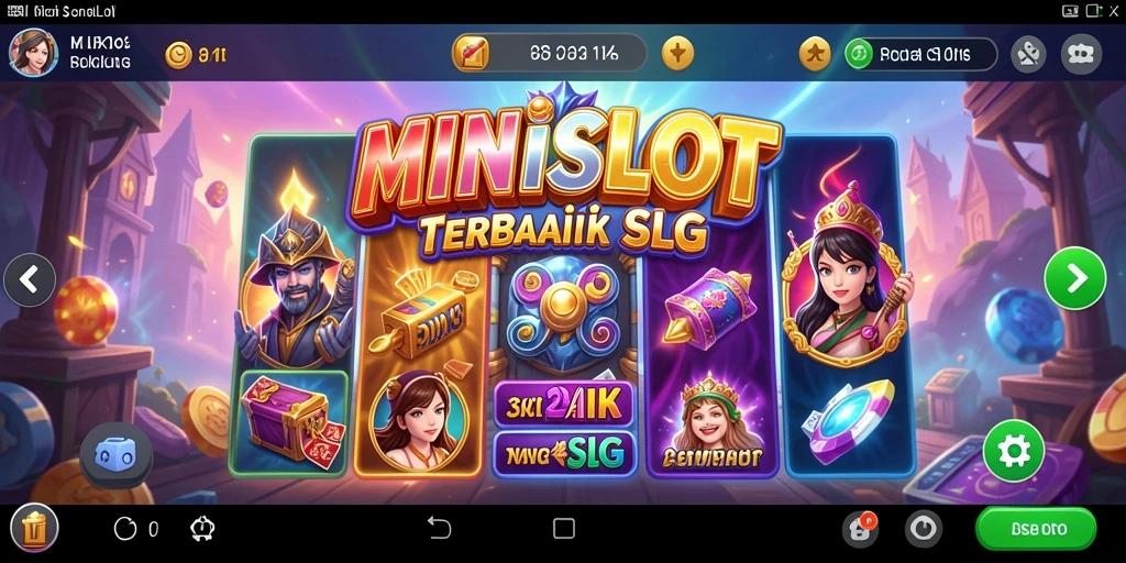 Tampilan gameplay menarik dari MINISLOT yang penuh strategi.
