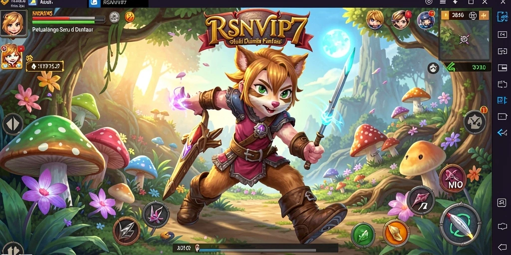 Gameplay RSNVIP7 yang seru dan menantang.