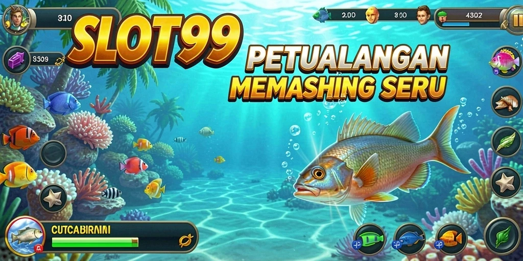 Screenshot permainan menunjukkan pengalaman memancing yang menegangkan dan penuh aksi.