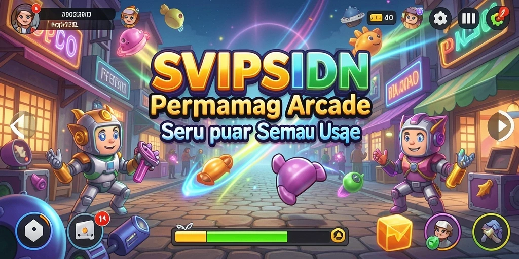 Tangkapan layar dari gameplay menegangkan SVIPSIDN yang seru.