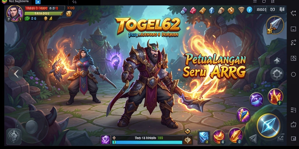 Screenshot TOGEL62 menunjukkan aksi seru dalam gameplay ARPG.