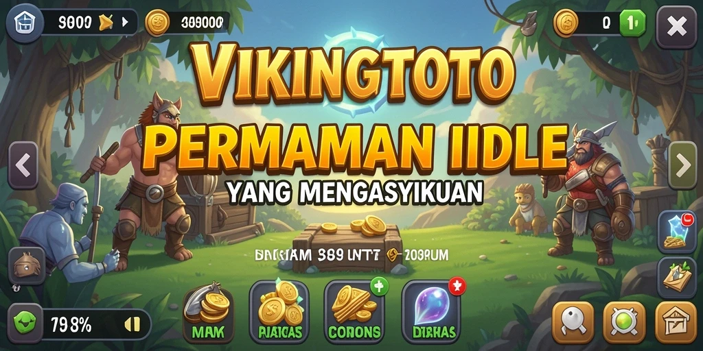 Gameplay VIKINGTOTO yang menarik dan penuh warna dalam mode Idle.