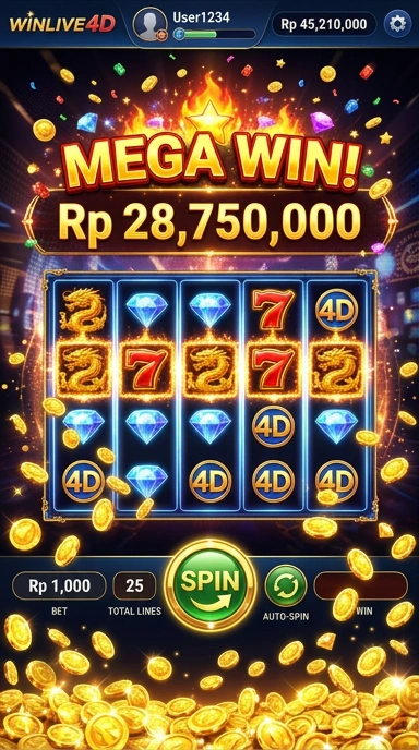 Proses pengunduhan aplikasi yang cepat di winlive4d.